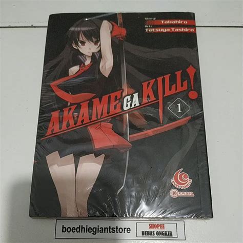 Jual Komik Akame Ga Kill 1 Segel Shopee Indonesia