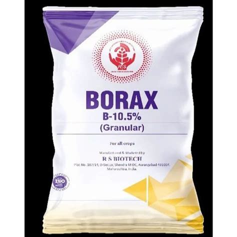 White Powder Rs Borax Granular Kg Hdpe Bag At Rs Kg In