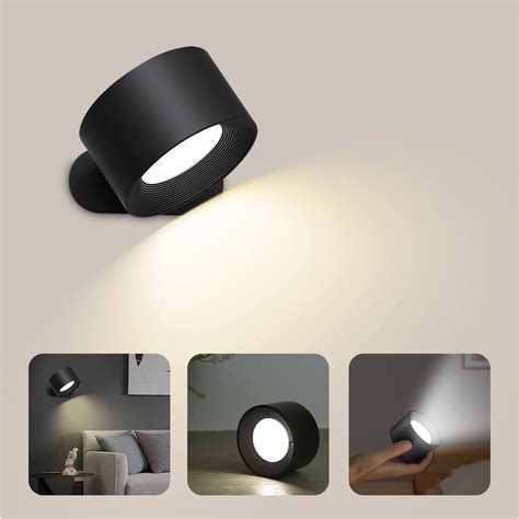 Koopala LED Wall Mounted Reading Lights Wall Sconce With USB Charging