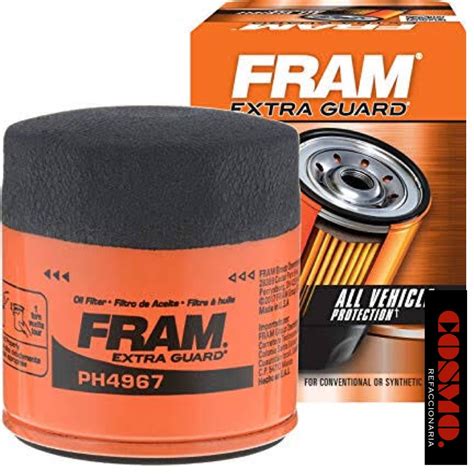 Ph 4967 Filtro De Aceite Fram 169 00 En Mercado Libre