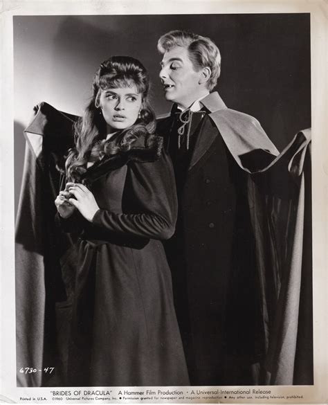 The Brides Of Dracula Collection Of Six Original Photographs From The