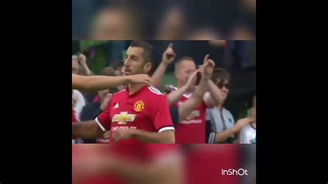 Henrikh Mkhitaryan Goal Man Utd Vs Sampdoria 1 0 Youtube