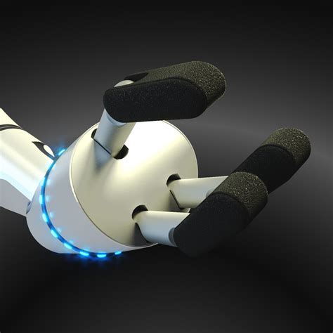 Robotic Arm Rigged D Model Rigged Cgtrader