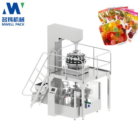 Automatic Nut Pouch Food Doypack Multihead Weighing Weigher Premade Bag Granule Packing Doy