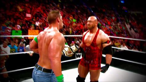 CM Punk Vs John Cena Vs Ryback WWE Championship Triple Threat Match