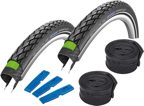 Schwalbe Fahrradreifen Set Marathon Greenguard Zoll St Ck Inkl