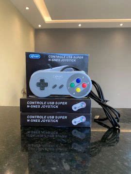 Controle Super Nintendo No Brasil