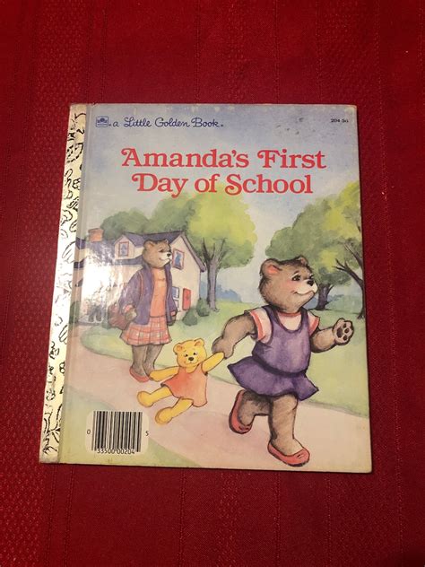 Amandas First Day Of School Story And Pictures By Joan Elizabeth