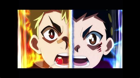 Beyblade Burst Surge Valt Und Rantaro Gegen Lain Und Shu Teil 1 Youtube