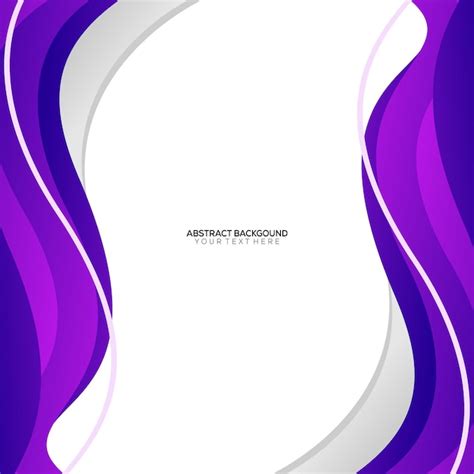 Fond Vectoriel D onde Violet Abstrait Et élégant Vecteur Gratuite