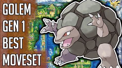 Golem Gen 1 Best Moveset Golem Best Moveset Moves Pokemon Red Blue