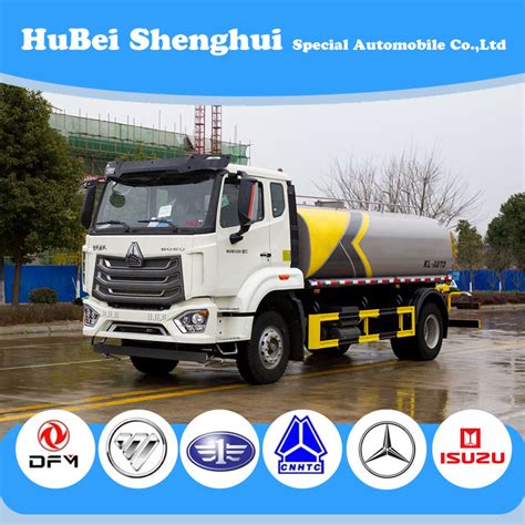 Shacman Watering Tank Truck Dongfeng Sinotruk Howo Road Sprinkler