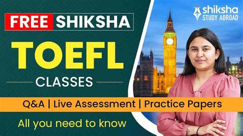 Free Toefl Online Preparation By Shiksha