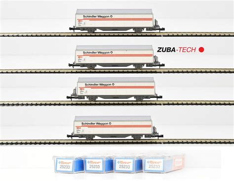 4x Roco Schiebewandwagen Der SBB Spur N GS Mit OVP Kaufen Auf Ricardo
