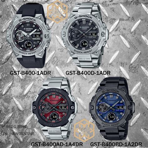 นาฬกา Casio G SHOCK GST B400 Sereis ของแท รน GST B400 1A GST B400D