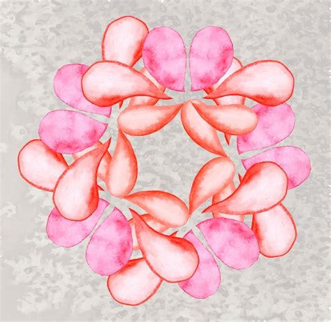 Premium Vector Decorative Floral Wreath