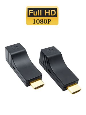 Ddmall Hdmi Extender Over Single Cat Cat Cable Mini Size Usb