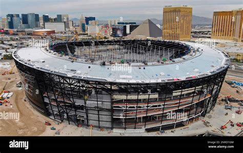 This Dec Photo Shows An Aerial View Of Allegiant Stadium The