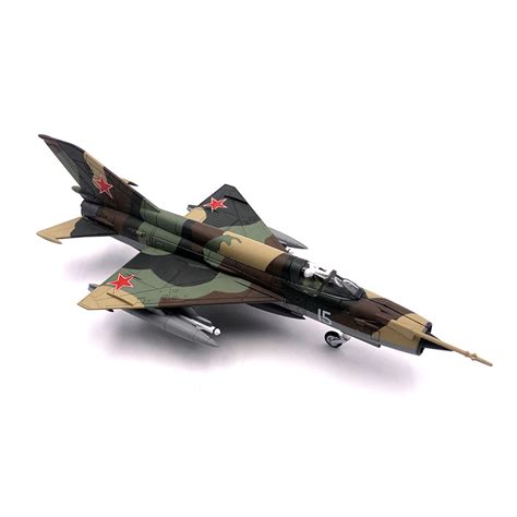 MiG-21 Fighter Interceptor Aircraft 1/72 Scale Diecast Model – old boy ...