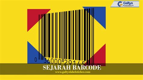 Sejarah Barcode Dari Gagasan Awal Hingga Perkembangannya