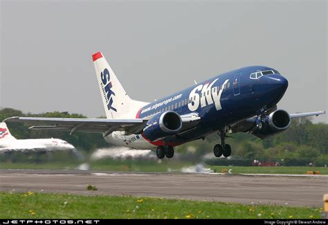 OM SEB Boeing 737 5Y0 SkyEurope Airlines Stewart Andrew JetPhotos