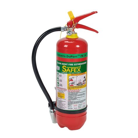 Clean Agent Fire Extinguishers Safex Fire