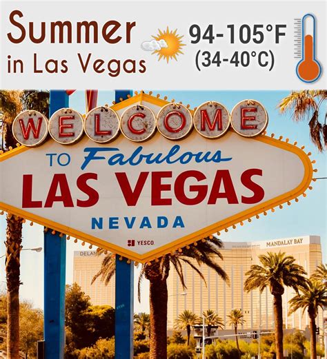 Las Vegas In Summer Weather Tips What To Wear Activities