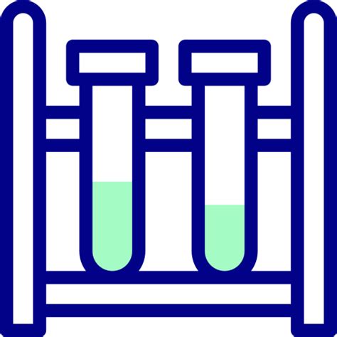 Icono De Tubos De Ensayo Detailed Mixed Lineal Color