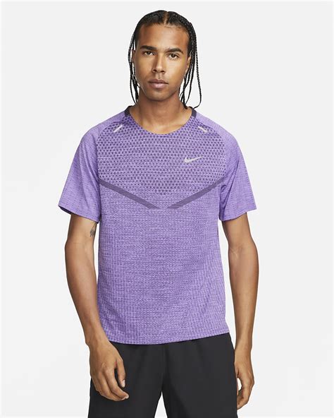 Nike Dri FIT ADV TechKnit Ultra Men S Short Sleeve Running Top Nike BG