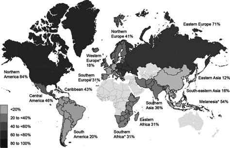 Fig 62 Lifetime Illicit Drug Use Among Female Sex Workers By Sub Region Sex Work Health