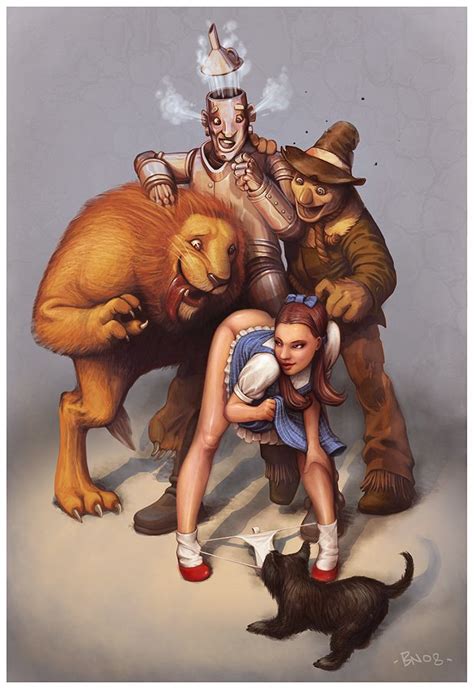 Rule 34 1girls 2008 3boys Ben Newman Clothing Cowardly Lion Dorothy Gale Female Footwear Human