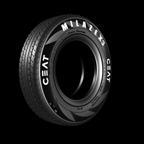 Ceat Milaze X3 145 80 R 12 Tubeless 74 T Car Tyre Front Rear At Rs