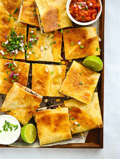 Chicken Quesadillas Easy Sheet Pan Recipe