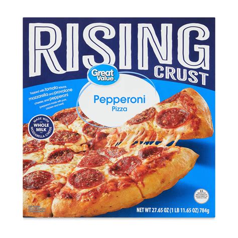 Great Value Rising Crust Pepperoni Pizza Marinara Sauce 2825 Oz