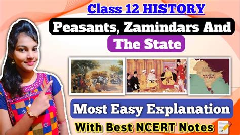 Peasants Zamindars And The State Class 12 History Chapter 8