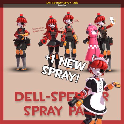 Dell Spencer Spray Pack Team Fortress 2 Sprays