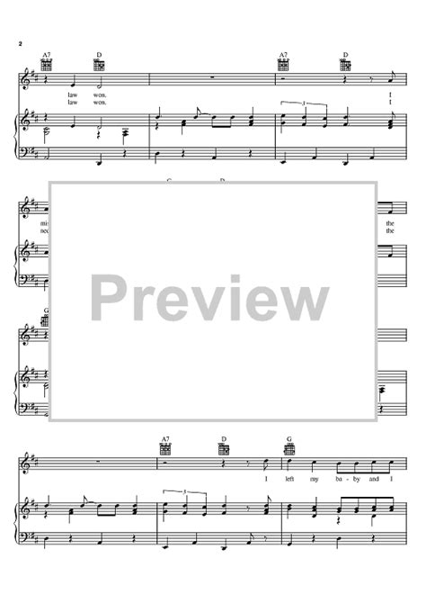 I Fought The Law Sheet Music By The Crickets For Pianovocalchords