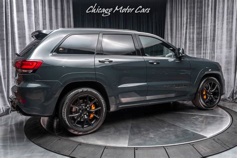 Used 2018 Jeep Grand Cherokee Trackhawk Awd Suv 6 2l Supercharged V8 Hellcat Engine For Sale