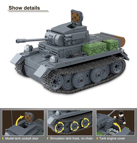 WW2 Military Series German Light Tank - LEPIN LEPIN Store