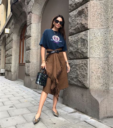 Street Style Paris Plaid Skirts Personal Stylist Outfit Of The Day