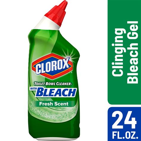 Clorox Toilet Bowl Cleaner With Bleach Fresh Scent 24 Oz