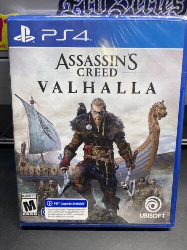 Sony Playstation 4 Assassins Creed Valhalla Ps4 Ps5 Upgrade Brand New