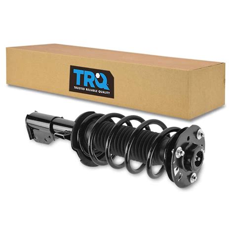 TRQ Front Right Complete Strut Coil Spring Assembly Passenger Side