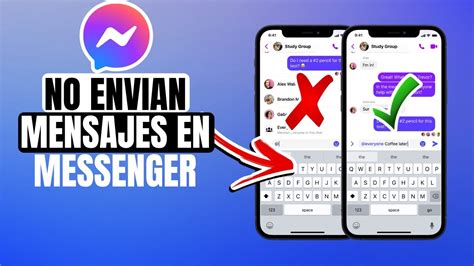 No Puedo Enviar Mensajes En Messenger Soluci N Youtube