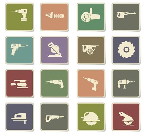 Premium Vector Industrial Equipment Vector Icons For User Interface