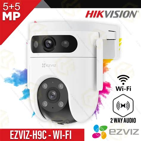 Hikvision 2k 5mp 5mp Dual Lens Wifi Camera Cs H9c