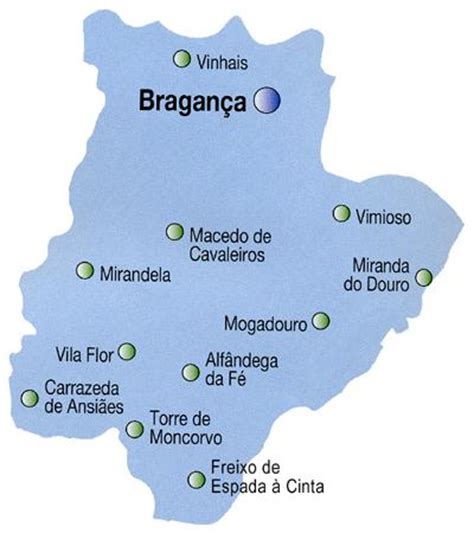 Mapa Bragança Mapa