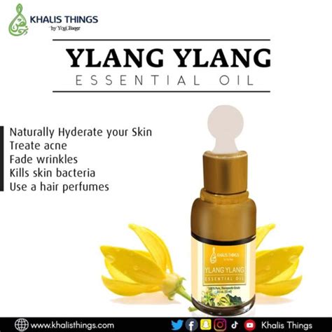 Ylang Ylang Oil - Pure ylang ylang oil for a fresh young skin in Pakistan