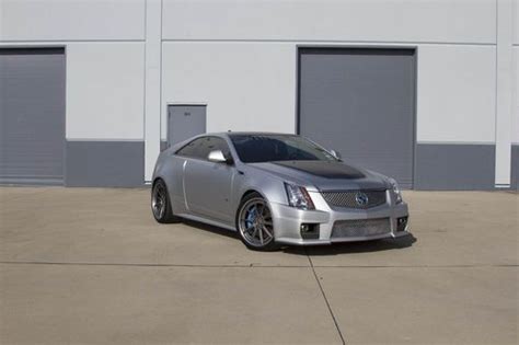 Find Used 2013 Cadillac CTS V Coupe Silver Frost RARE WSC 750 In