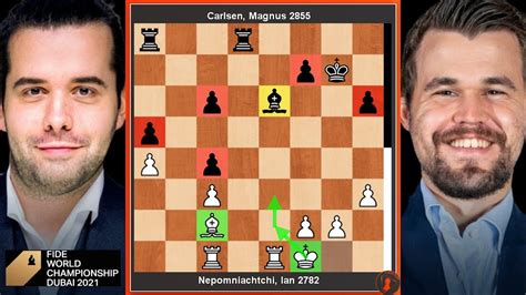 Magnus Carlsen Vs Ian Nepomniachtchi World Chess Championship